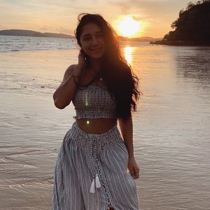 Crop Top + Skirt Summer Set